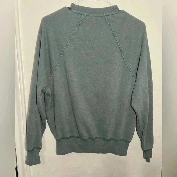 Def Leppard Distressed Teal Licensed Reto Vintage Inspired Crewneck Size XS - Picture 6 of 7